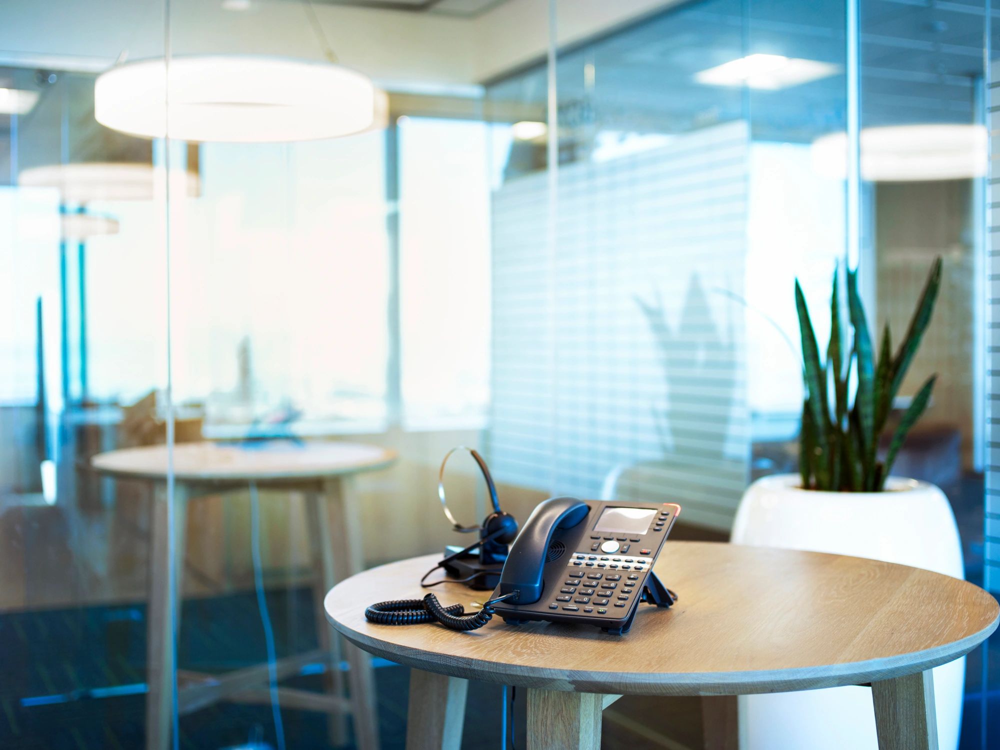 business telecommunications office modern