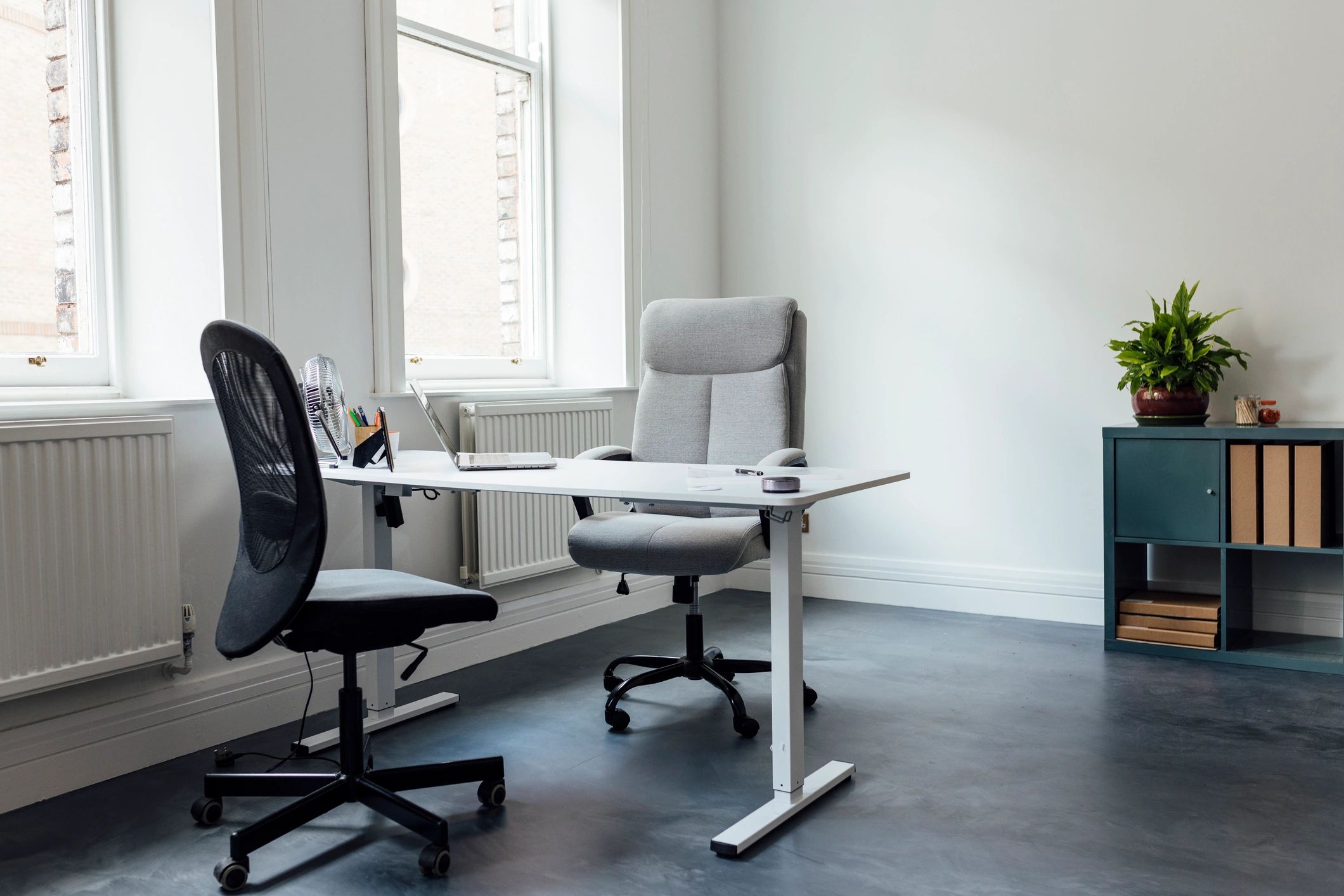 structured data cabling in business office