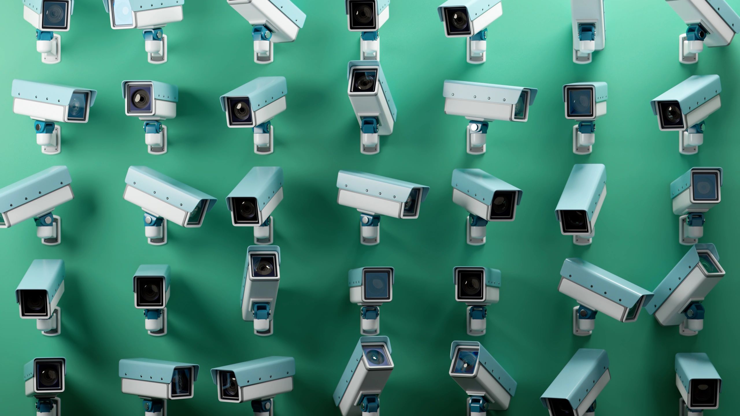 Business security camera system installation